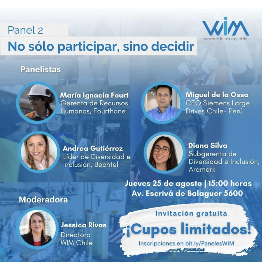 Wim chile celebra su 7° aniversario y el que ya suman 30. 000 las mujeres que trabajan en minería 1 Captura De Pantalla 2022 08 24 A Las 11.38.43 De Minería Y Futuro